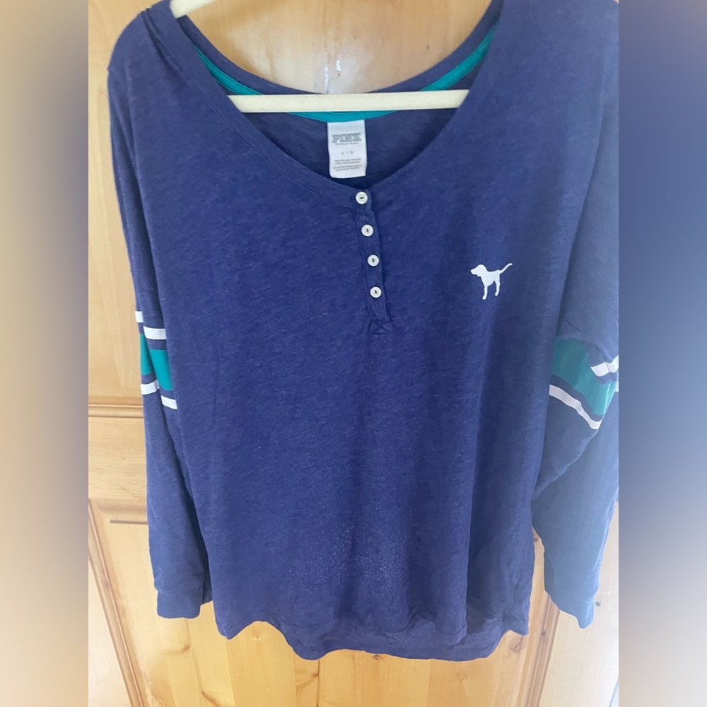 Pink - Long Sleeve - Size L